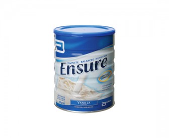 【新西兰直邮包邮】Abbott 雅培 安素Ensure成人高蛋白营养粉 香草味 1罐*850克（中老年/体弱者适用）